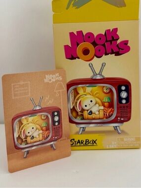Nook Nooks StarBox Bunny TV Collectible